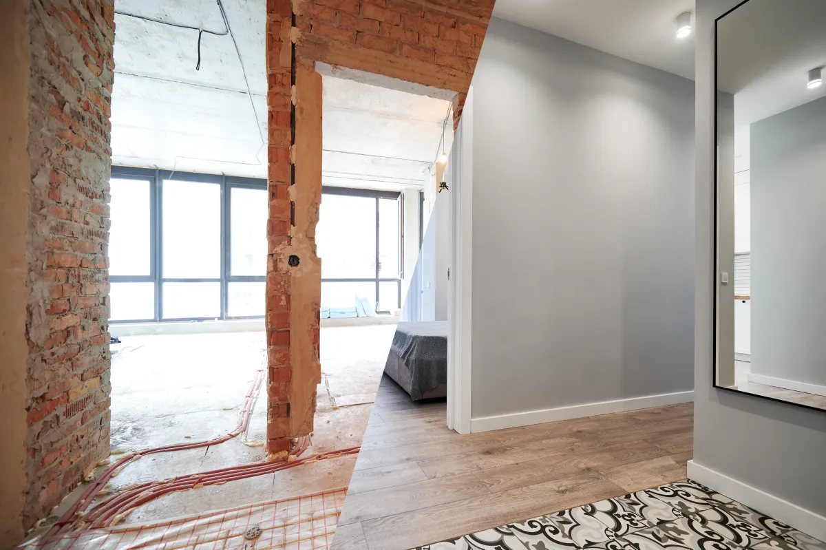 Comparacion antes y despues de una reforma integral en Terrassa